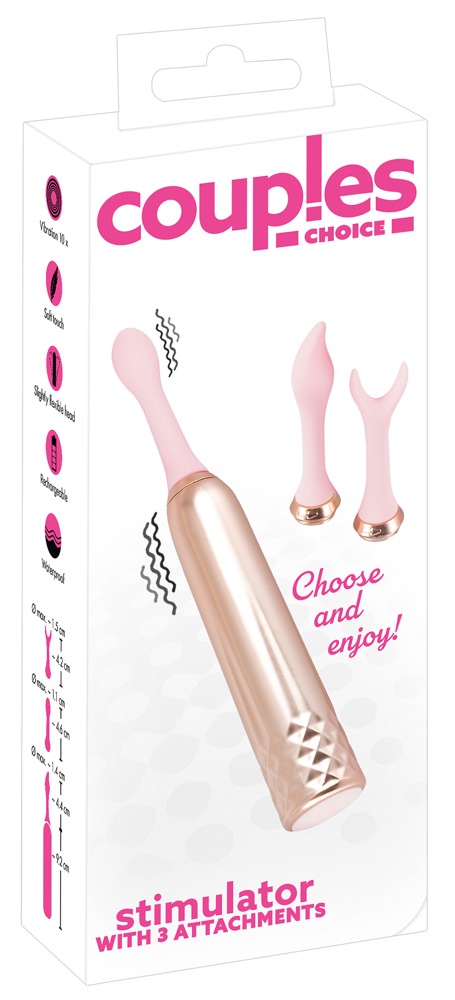 Couples Choice - akkus, csiklóvibrátor szett (3 részes) Klitorisz izgatók kép