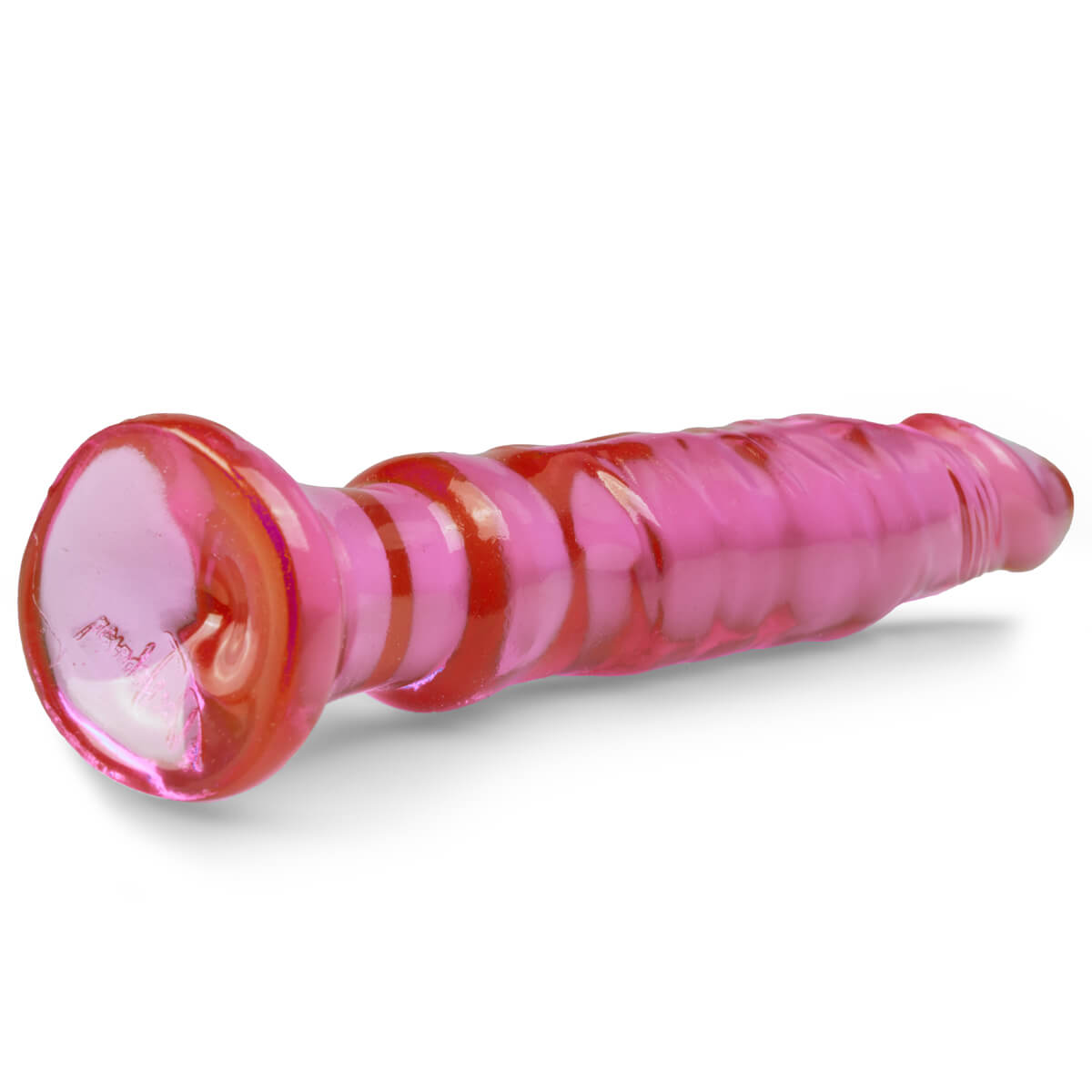 Crystal Jellies - talpas, kezdő anál dildó (pink) Dildó, vibrátor, butt-plug kép