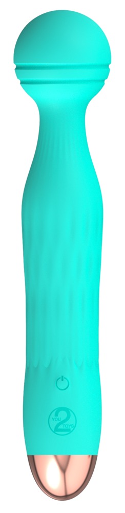 Cuties Mini Wand - akkus, vízálló, masszírozó vibrátor (zöld) Vibrátorok (rezgő vibrátor) kép