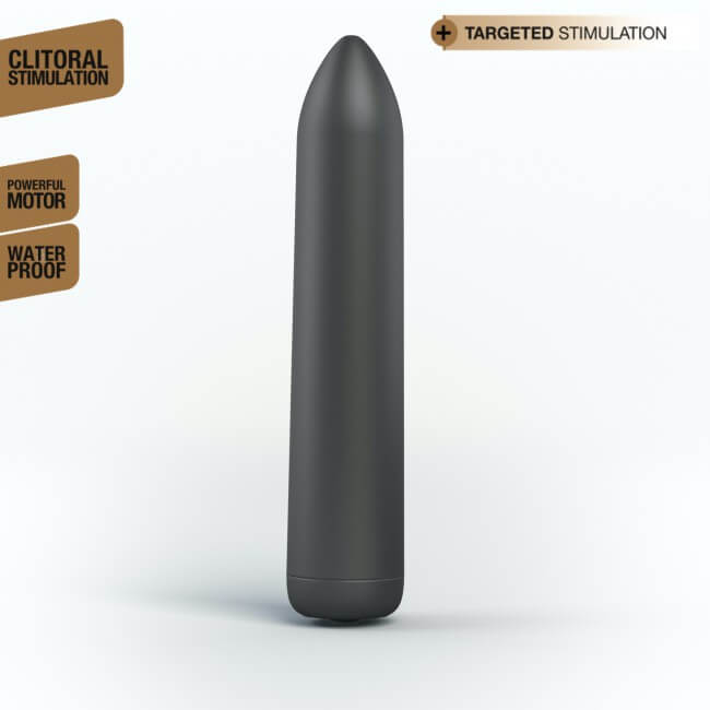 DORCEL Rocket Bullett - akkus rúgvibrátor (fekete) Vibrátorok (rezgő vibrátor) kép