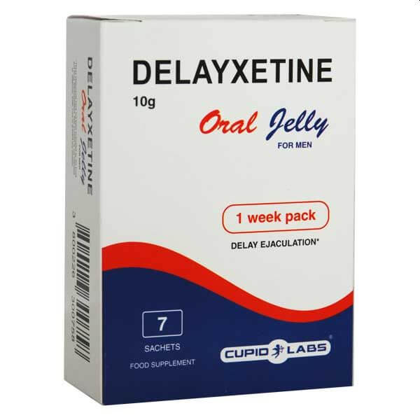Delayxetine - étrendkiegészítő zselé férfiaknak (7 tasak) kép