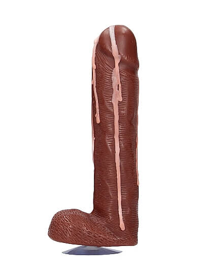 Dicky Cum - szappan pénisz herékkel - barna (250g) kép