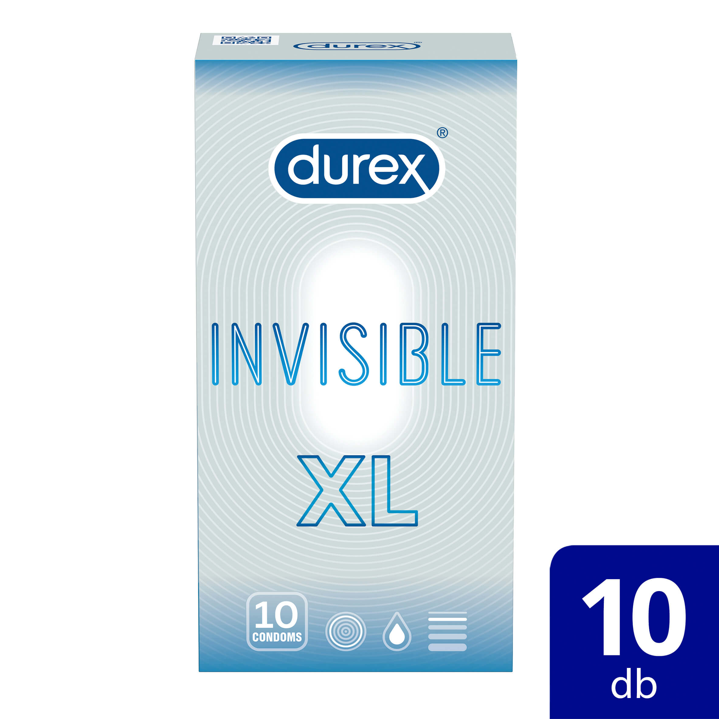 Durex Invisible XL - extra nagy óvszer (10 db) kép