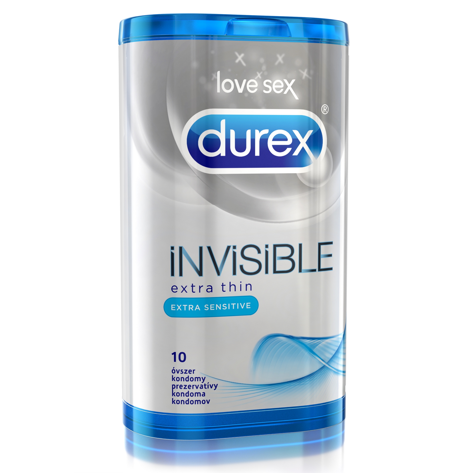 Durex Invisible - extra szenzitív óvszer (10 db) kép
