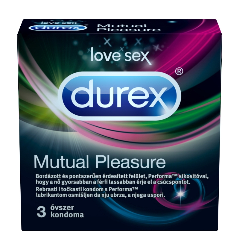 Durex Performax - intenzív élvezet (3 db) - késleltetős kép