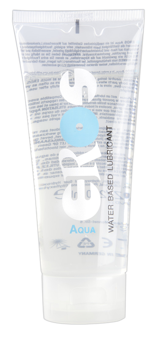 EROS Aqua - vízbázisú síkosító (200 ml) Síkosító, masszázs olaj kép