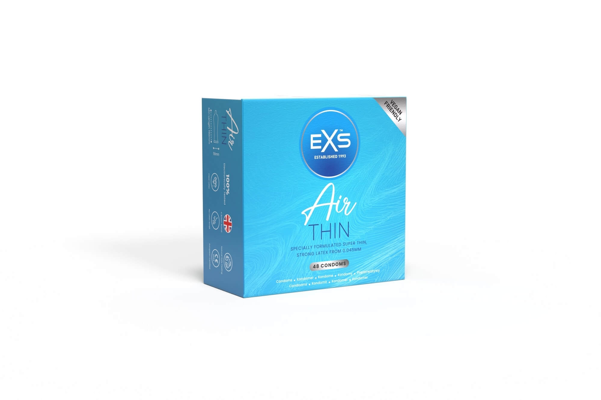 EXS Air Thin - latex óvszer (48 db) kép