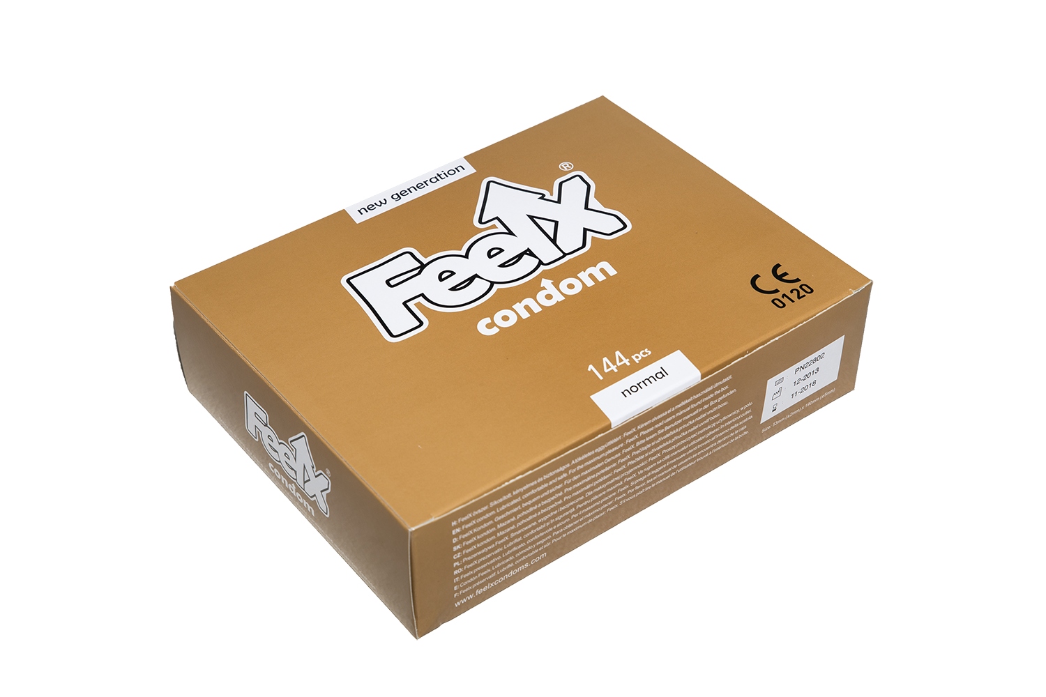 FeelX óvszer - normál (144 db) kép