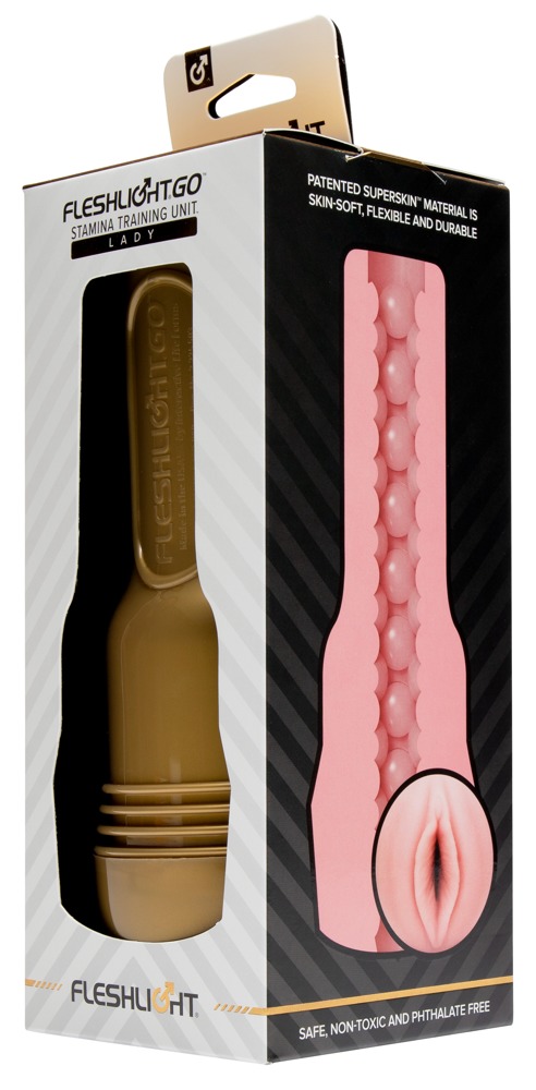 Fleshlight GO Stamina Training Unit Lady - kompakt vagina (pink) kép