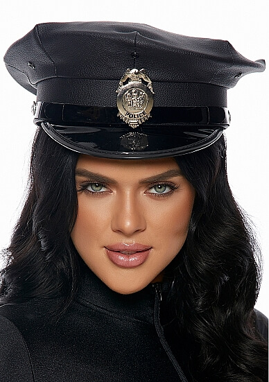 Forplay - rendőrnő sapka (fekete) kép
