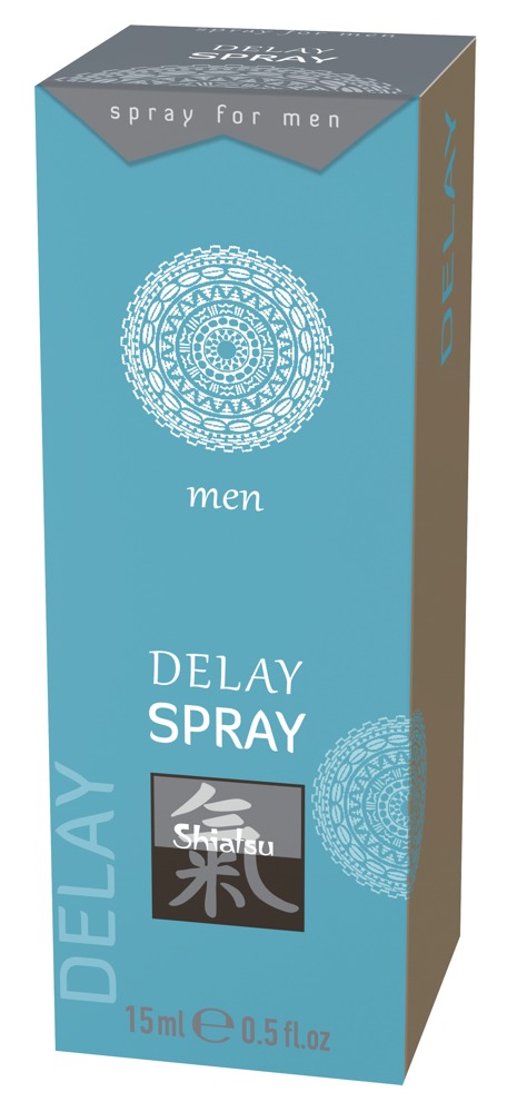 HOT Shiatsu Delay - ejakuláció késleltető spray férfiaknak (15 ml) kép