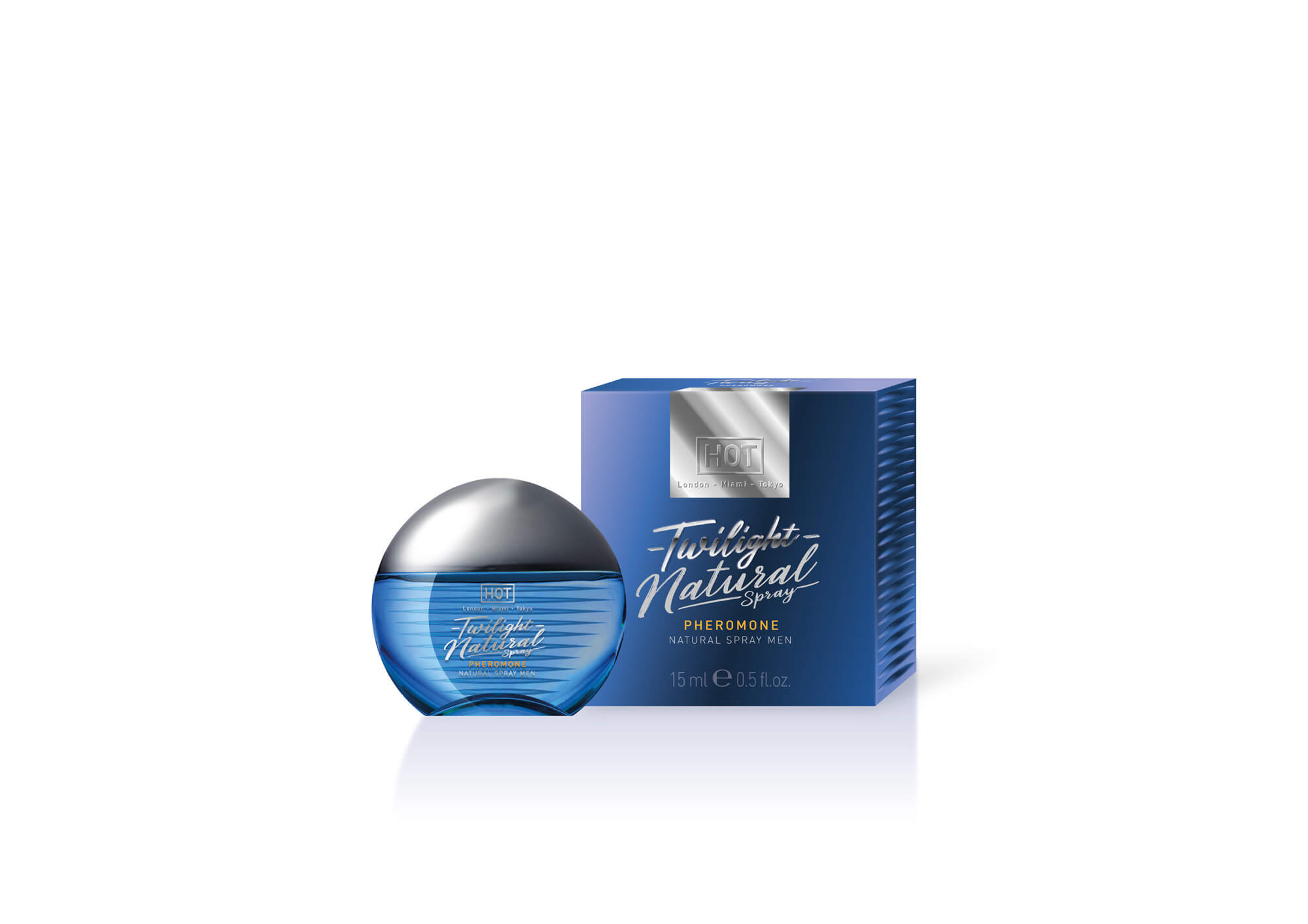 HOT Twilight Natural -  feromon parfüm férfiaknak (15 ml) - illatmentes kép