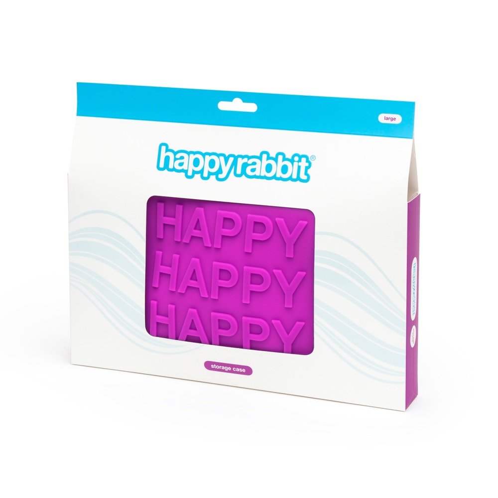 Happyrabbit - szex-játék neszeszer (lila) - nagy kép