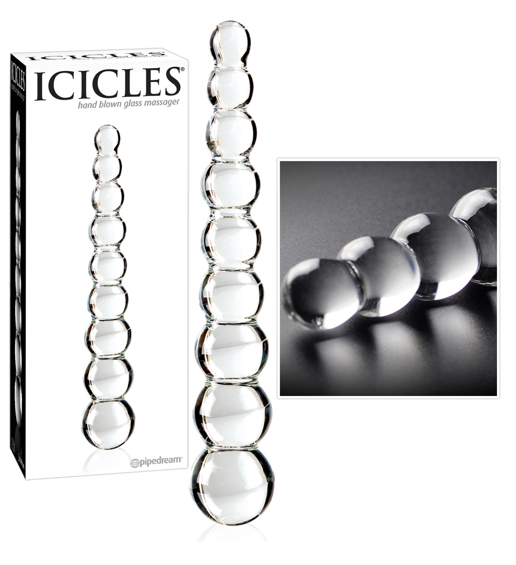 Icicles - gömbös üvegdildó kép