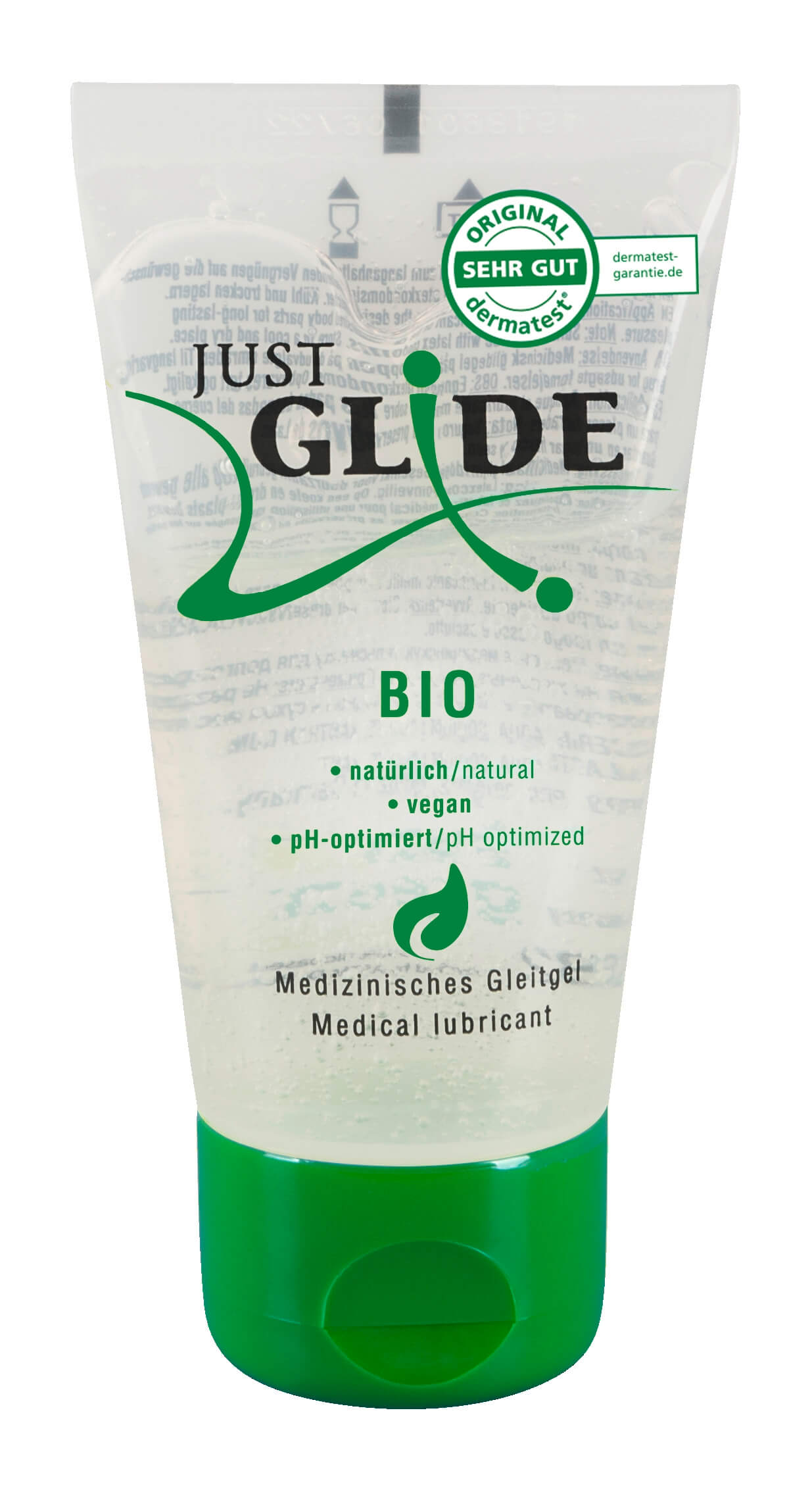 Just Glide Bio - vízbázisú vegán síkosító (50 ml) kép