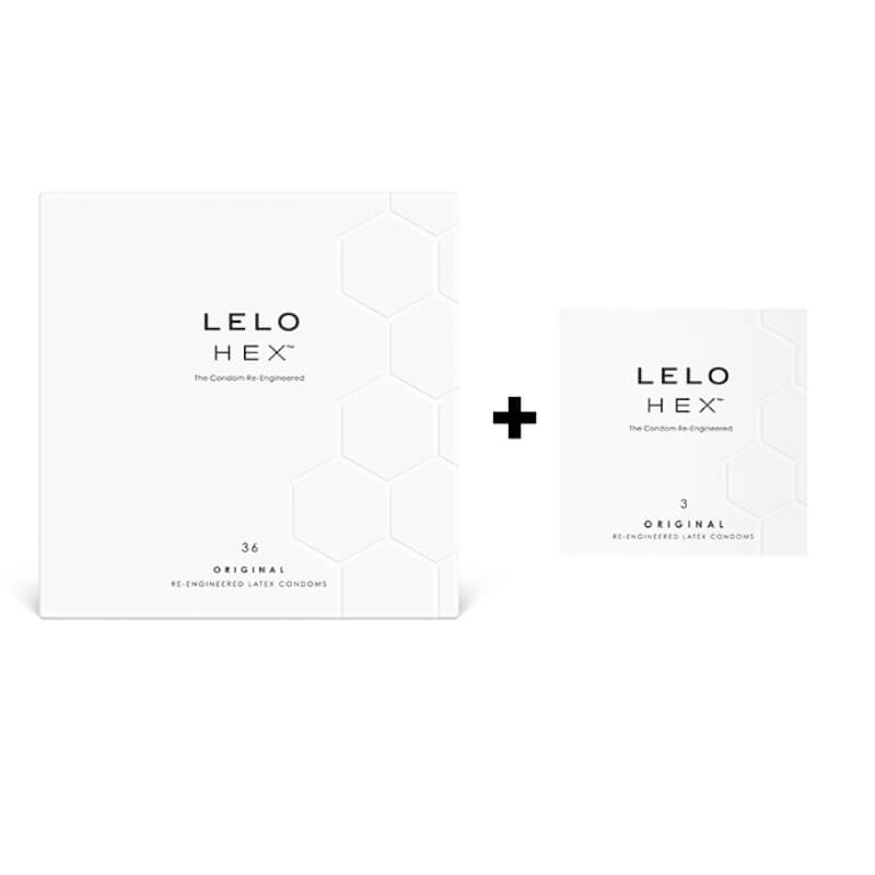 LELO Hex Original - luxus óvszer csomag (36+3 db) kép