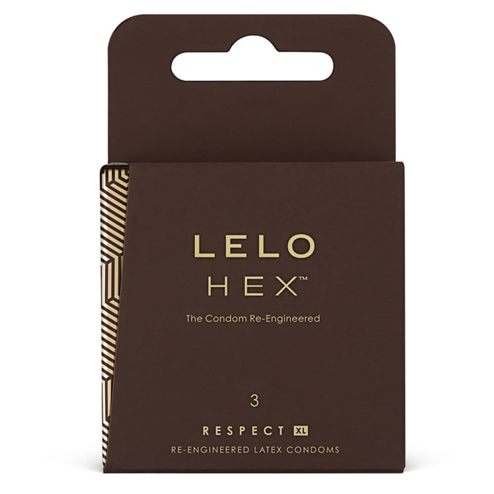 LELO Hex Respect XL - luxus óvszer (3 db) kép