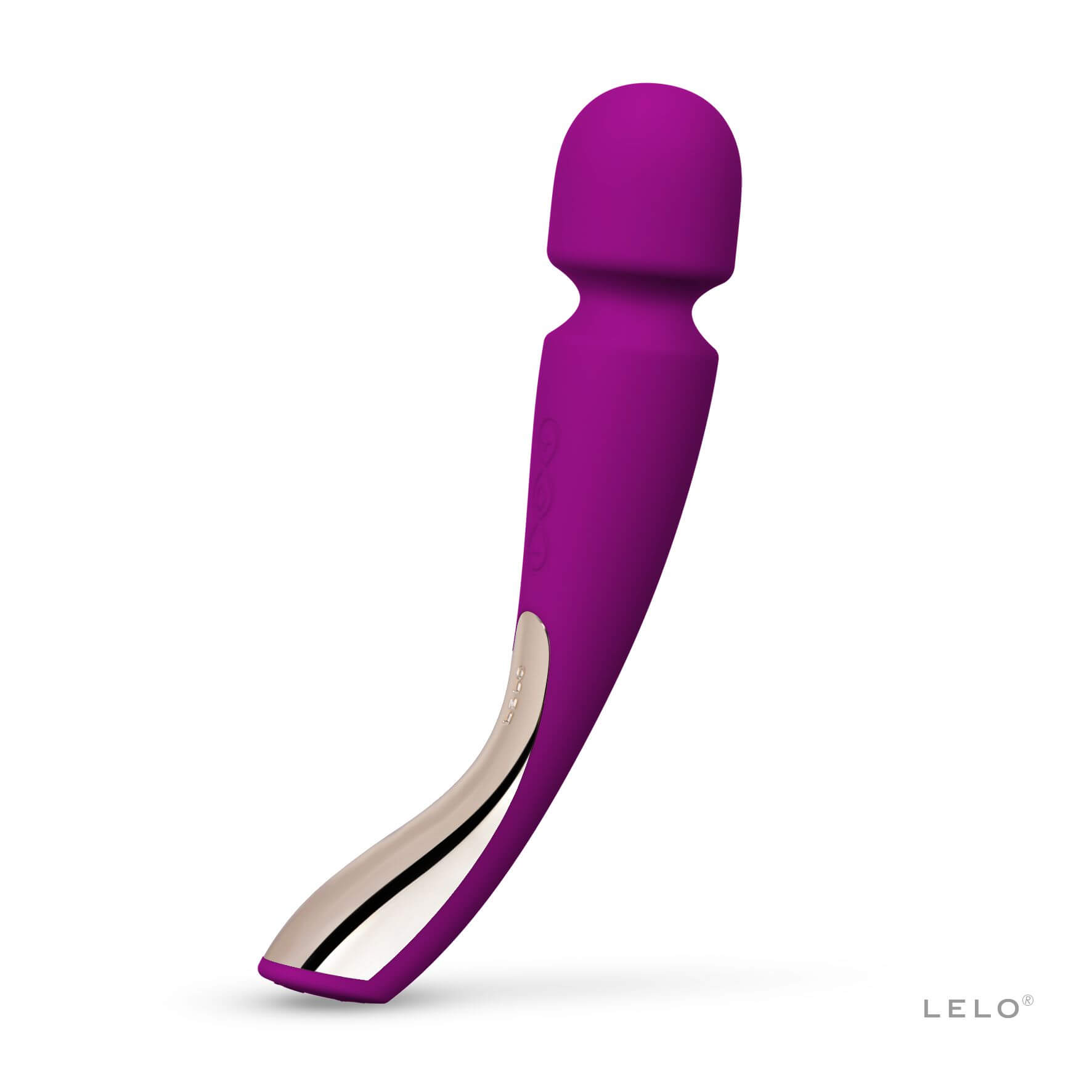 LELO Smart Wand 2 - közepes - akkus, masszírozó vibrátor (lila) Vibrátorok (rezgő vibrátor) kép