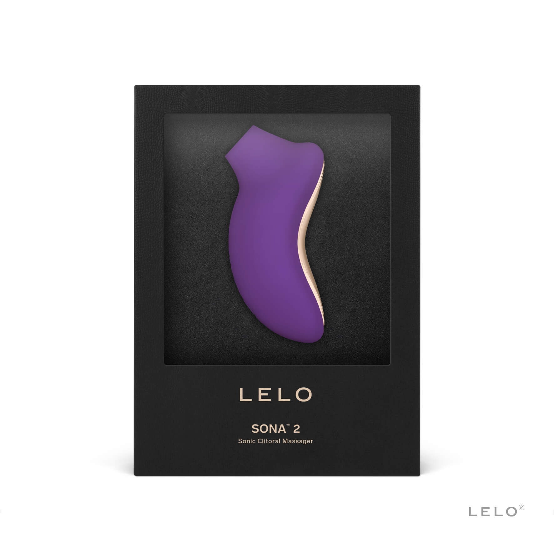 LELO Sona 2 - hanghullámos csiklóizgató (lila) kép