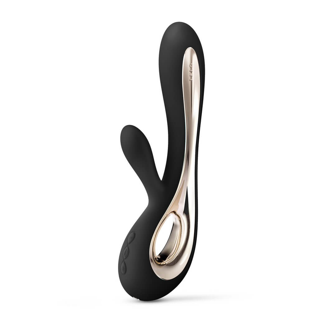 LELO Soraya 2 - akkus, vízálló, csiklókaros vibrátor (fekete) Vagina és klitorisz vibrátor kép