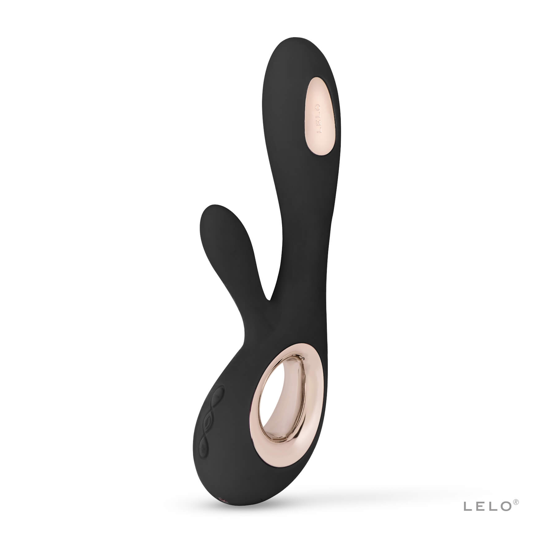 LELO Soraya Wave - akkus, csiklókaros, bólogató vibrátor (fekete) kép