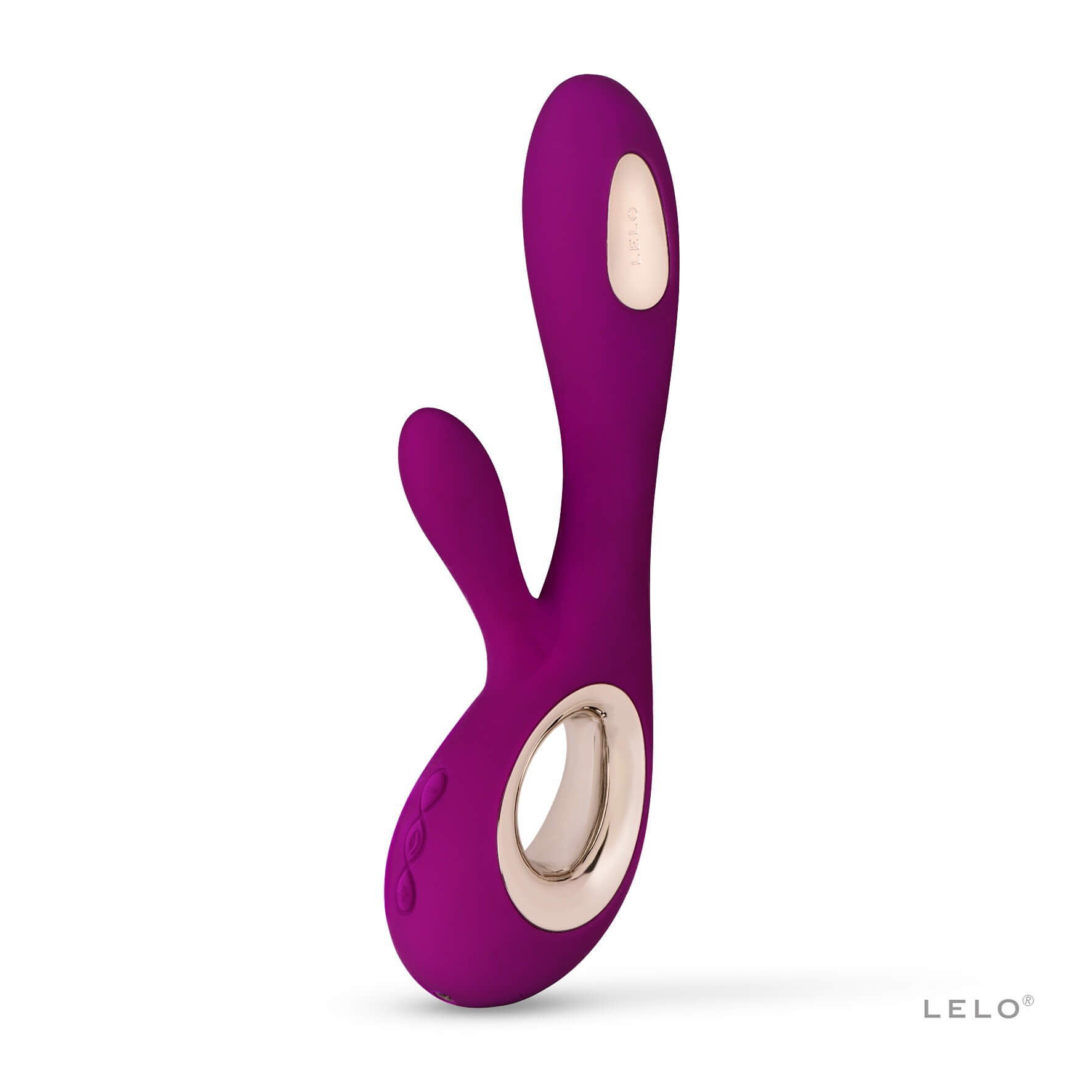 LELO Soraya Wave - akkus, csiklókaros, bólogató vibrátor (lila) kép