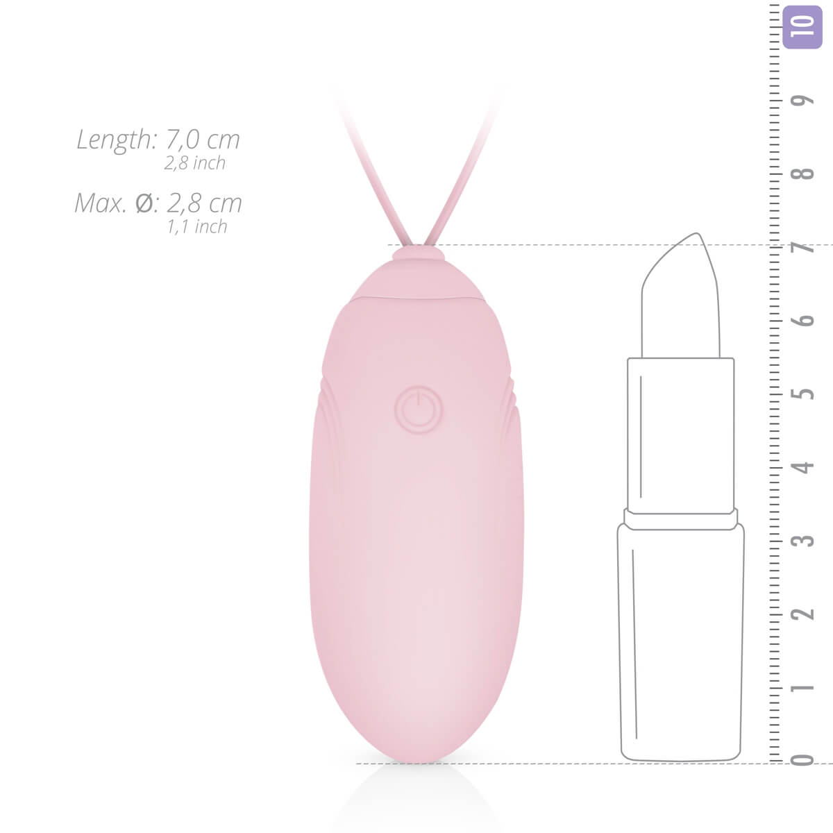 LUV EGG - akkus, rádiós vibrációs tojás (pink) Kéjgolyók, tojás vibrátorok kép