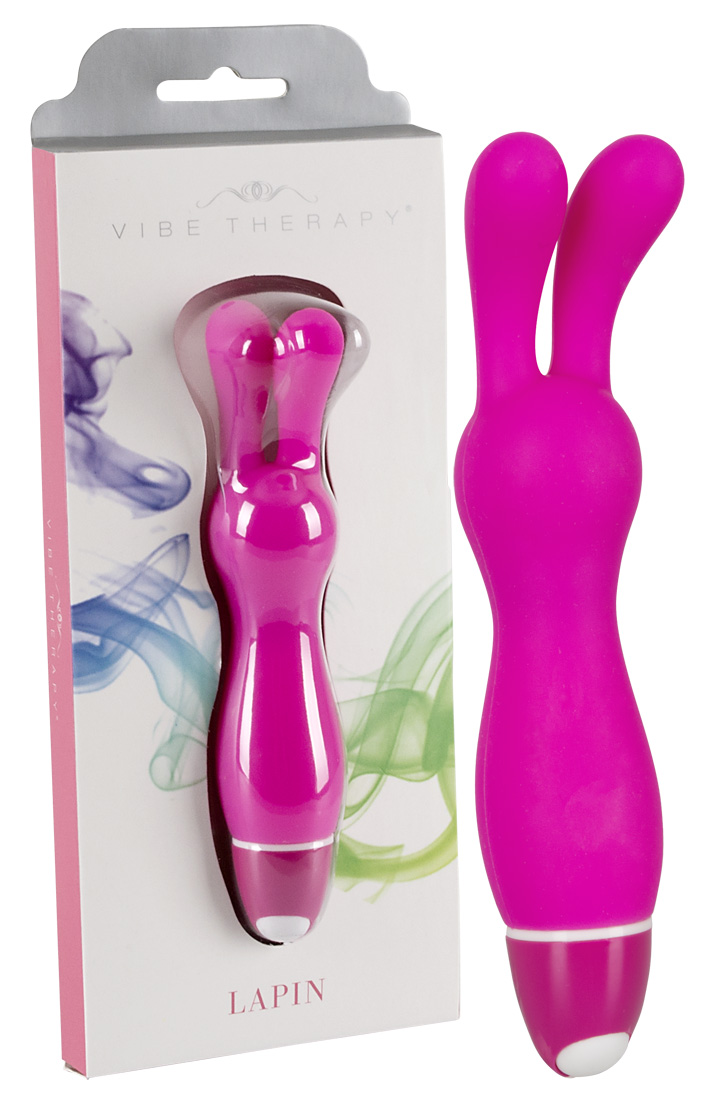 Lapin nyuszis vibrátor - pink (Vibe Therapy) kép