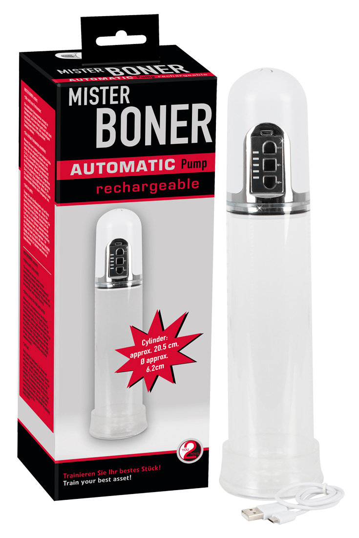 Mister Boner Automatic - akkus péniszpumpa kép