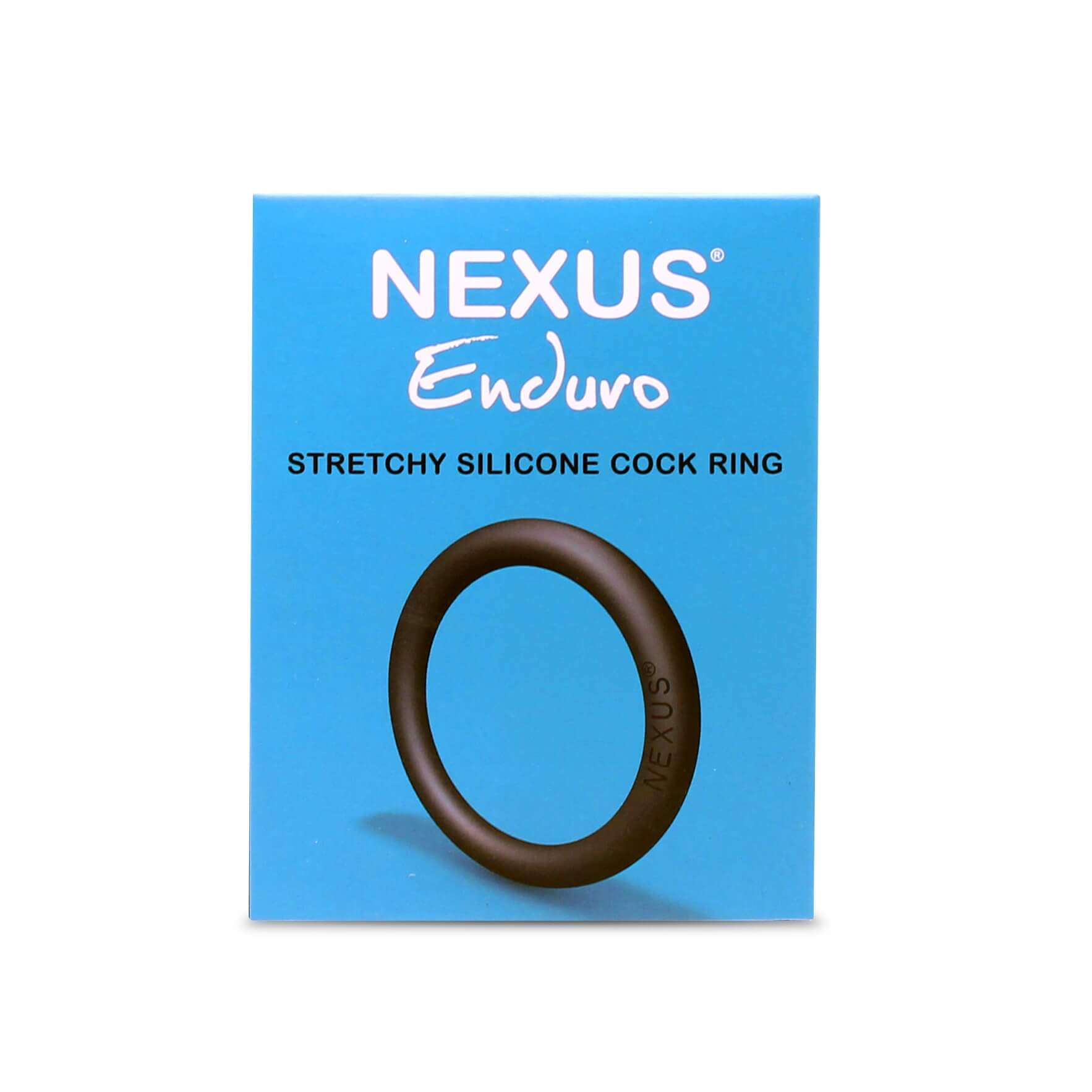 Nexus Enduro - szilikon péniszgyűrű (fekete) kép