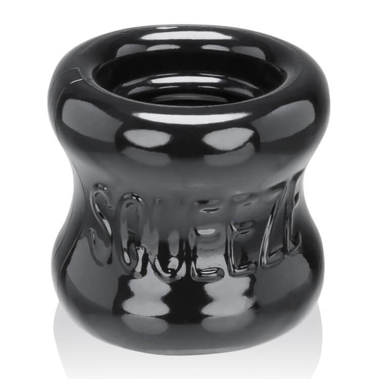 OXBALLS Squeeze - heregyűrű és nyújtó (fekete) kép