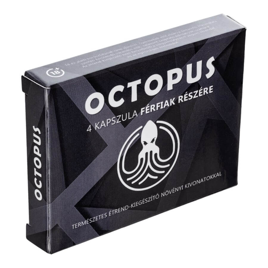Octopus - étrendkiegészítő kapszula férfiaknak (4 db) kép