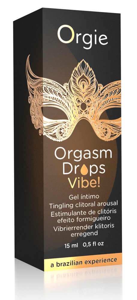 Orgie Orgasm Drops Vibe - bizsergető intim gél nőknek (15 ml) Stimulálók kép