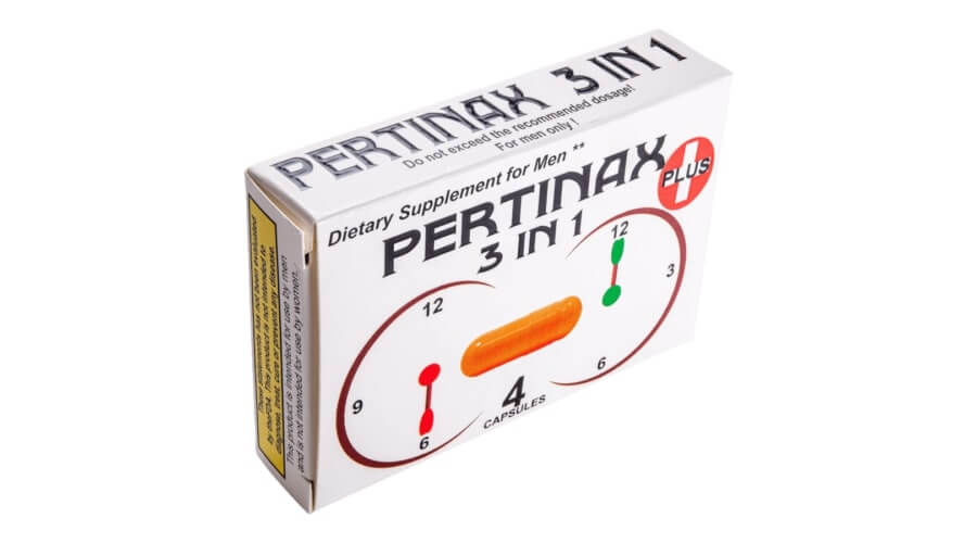 Pertinax 3in1 Plus - étrendkiegészítő kapszula férfiaknak (4 db) kép