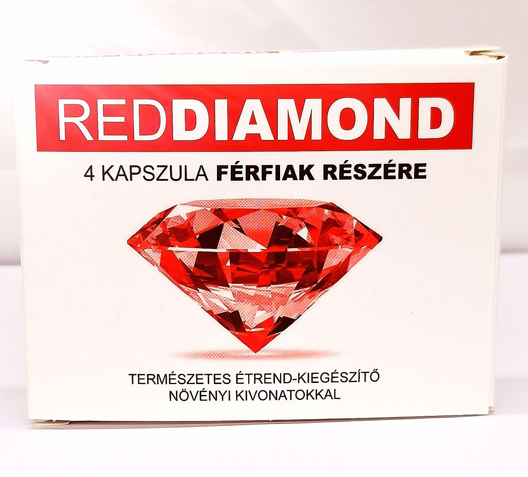 Red Diamond  - természetes étrend-kiegészítő férfiaknak (4 db) kép
