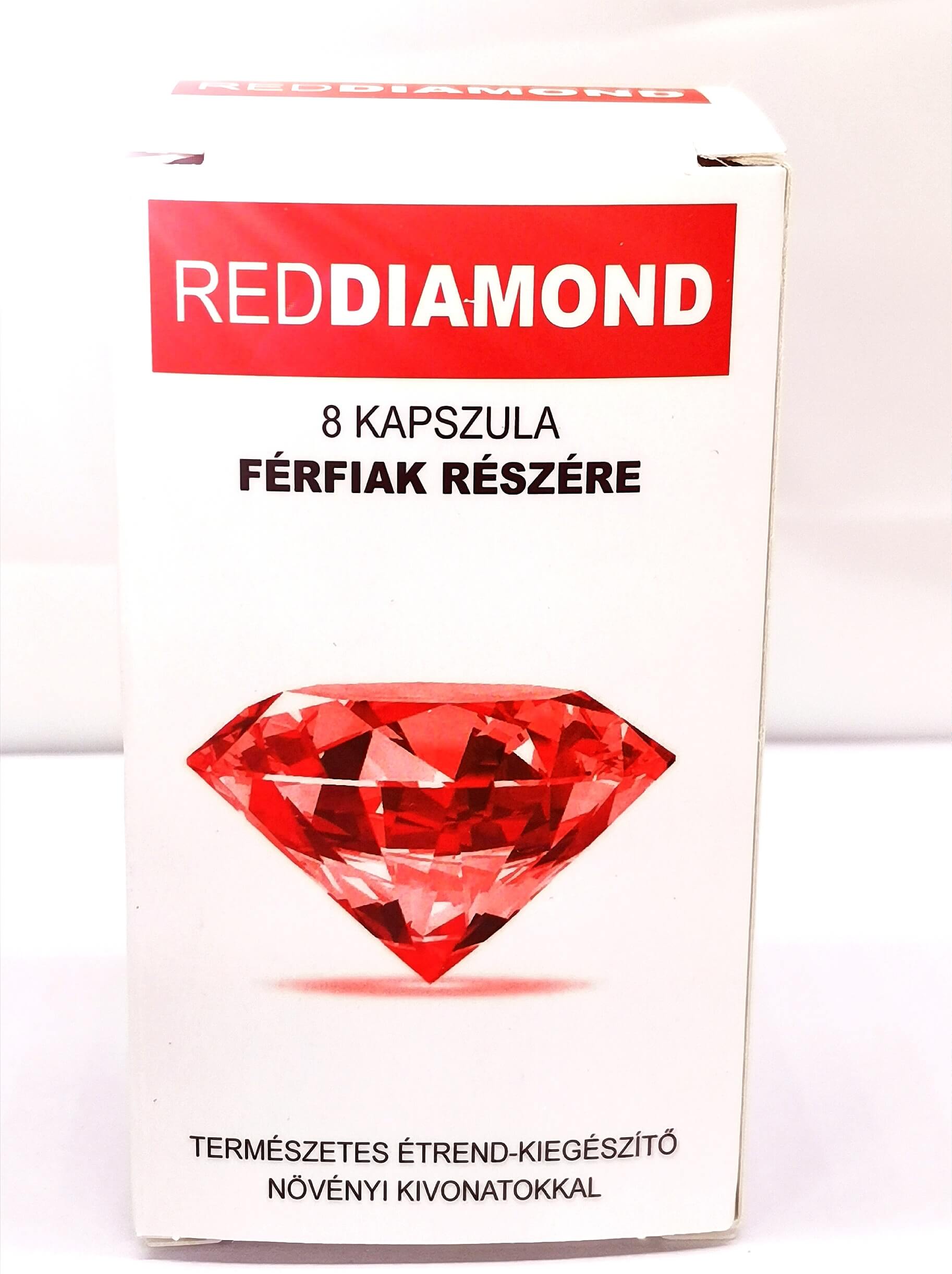Red Diamond  - természetes étrend-kiegészítő férfiaknak (8 db) kép
