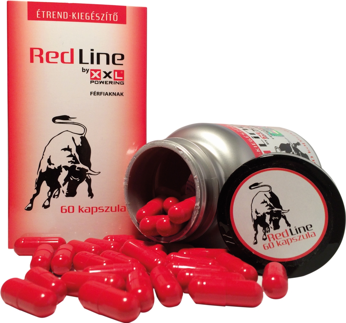 RedLine - étrendkiegészítő kapszula férfiaknak (60 db) kép