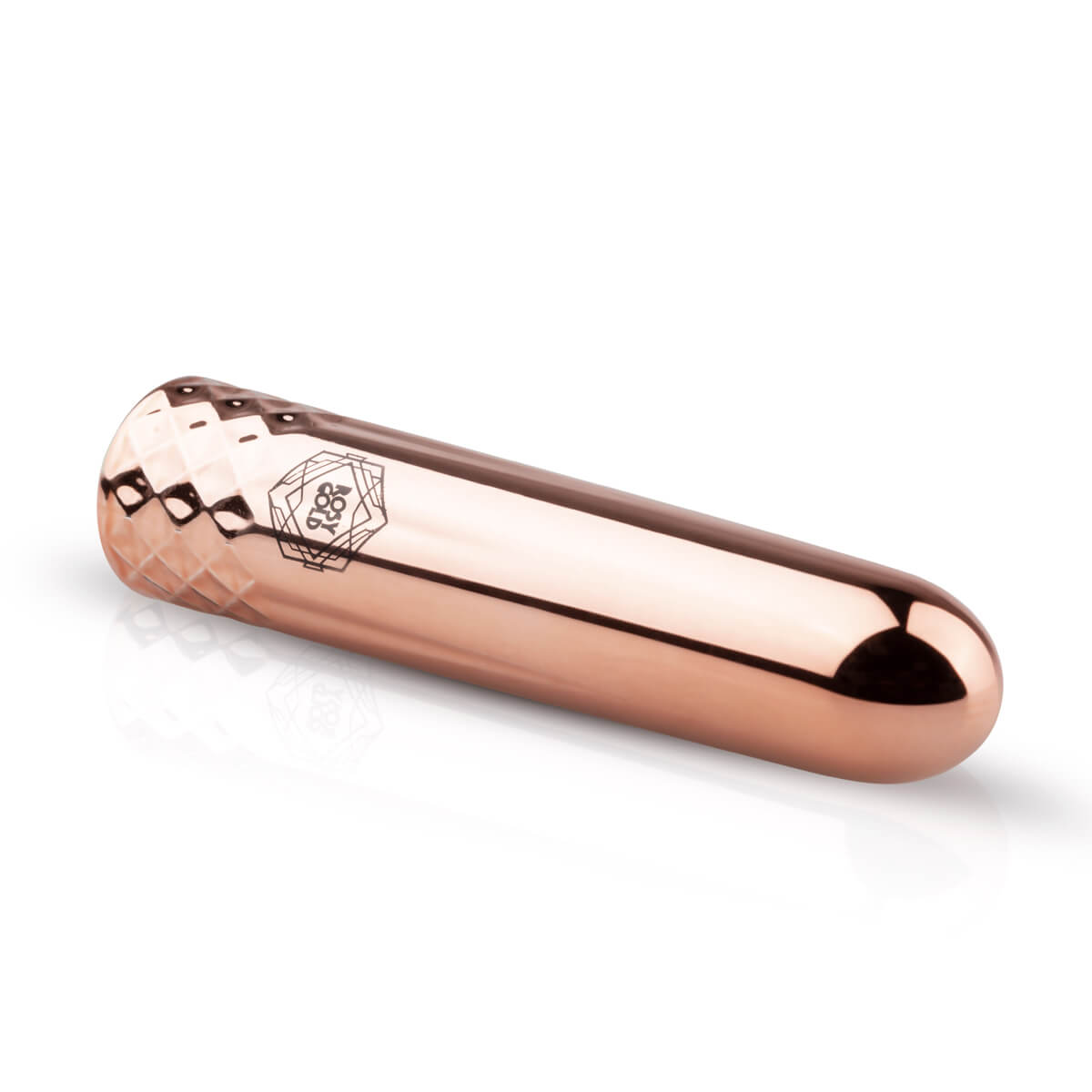 Rosy Gold Mini - akkus, mini rúdvibrátor (rosegold) Mini vibrátor (rezgő) kép