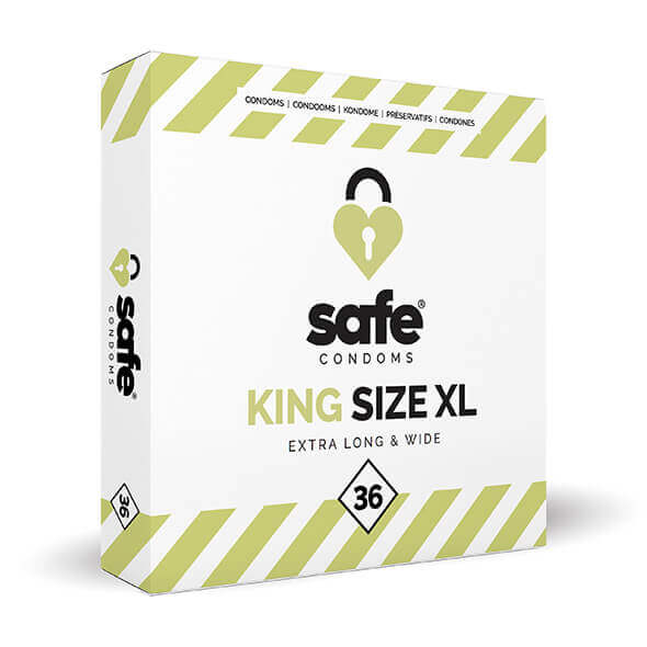 SAFE King Size XL - extra nagy óvszer (36 db) kép