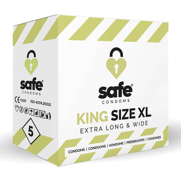 SAFE King Size XL - extra nagy óvszer (5 db) kép