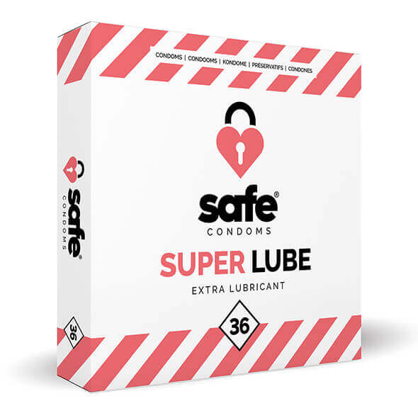 SAFE Super Lube - extra síkos óvszer (36 db) kép