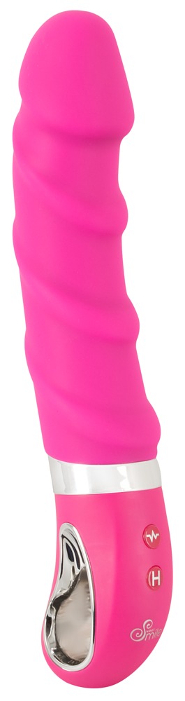 SMILE Soft - akkus, melegítős vibrátor (pink) Vibrátorok (rezgő vibrátor) kép