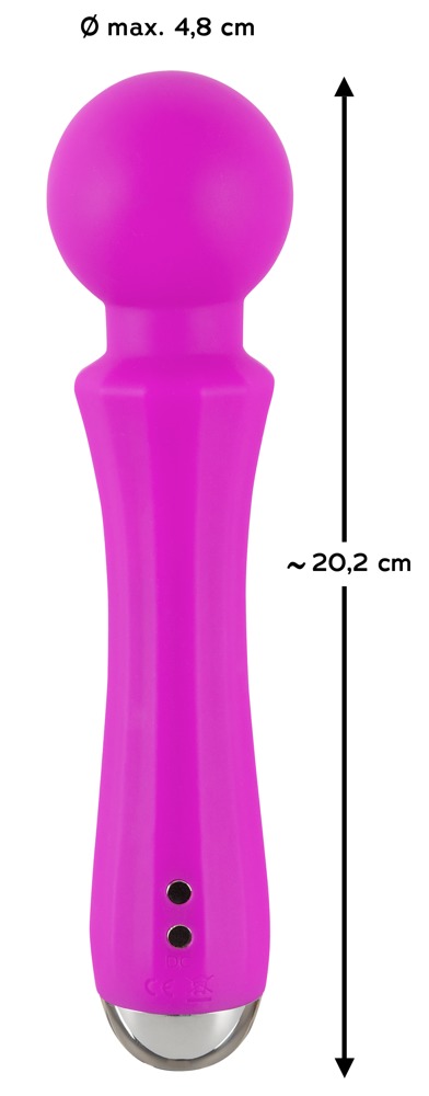 SMILE - akkus, masszírozó vibrátor (lila) Vibrátorok (rezgő vibrátor) kép
