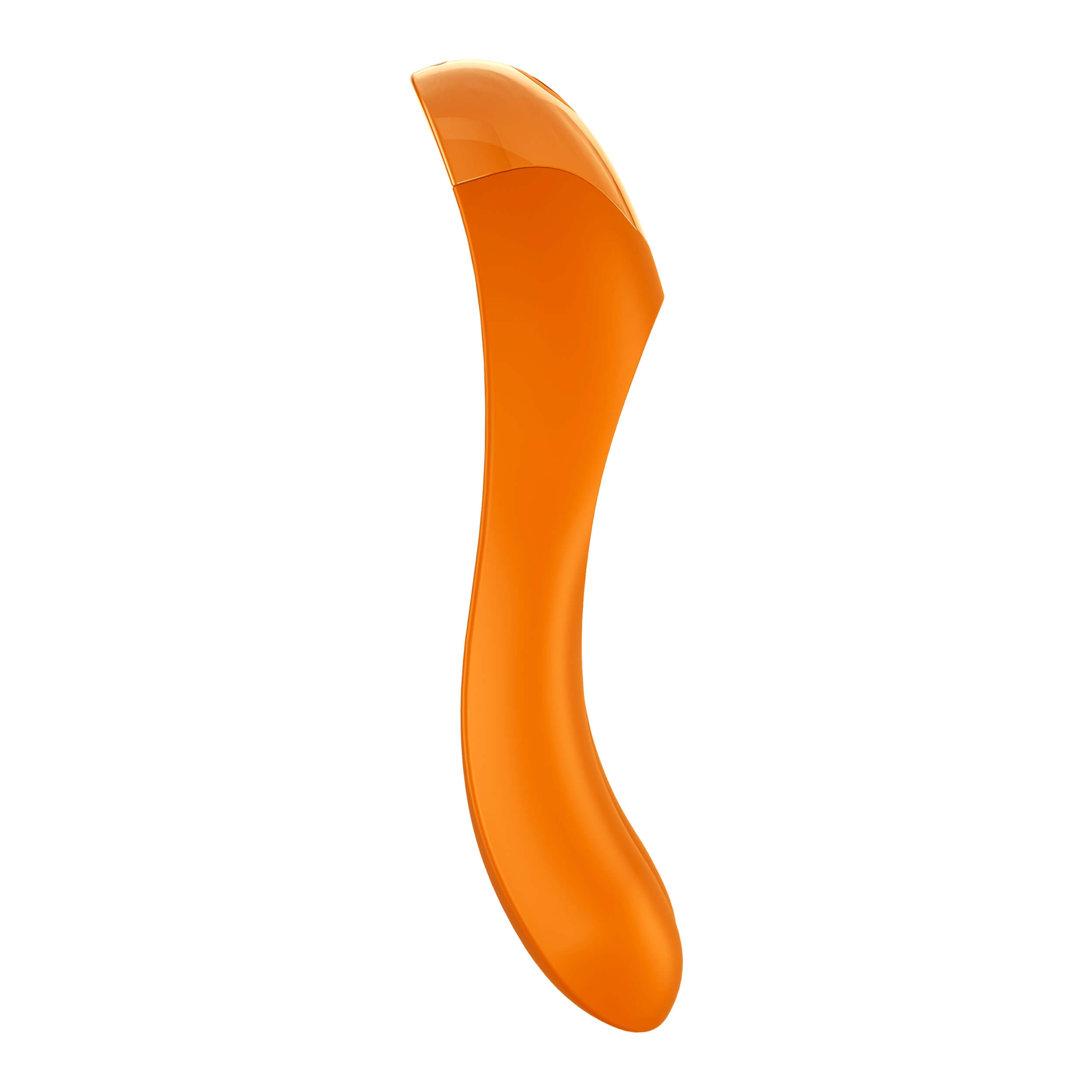 Satisfyer Candy Cane - akkus, vízálló kétágú vibrátor (narancs) Vibrátorok (rezgő vibrátor) kép
