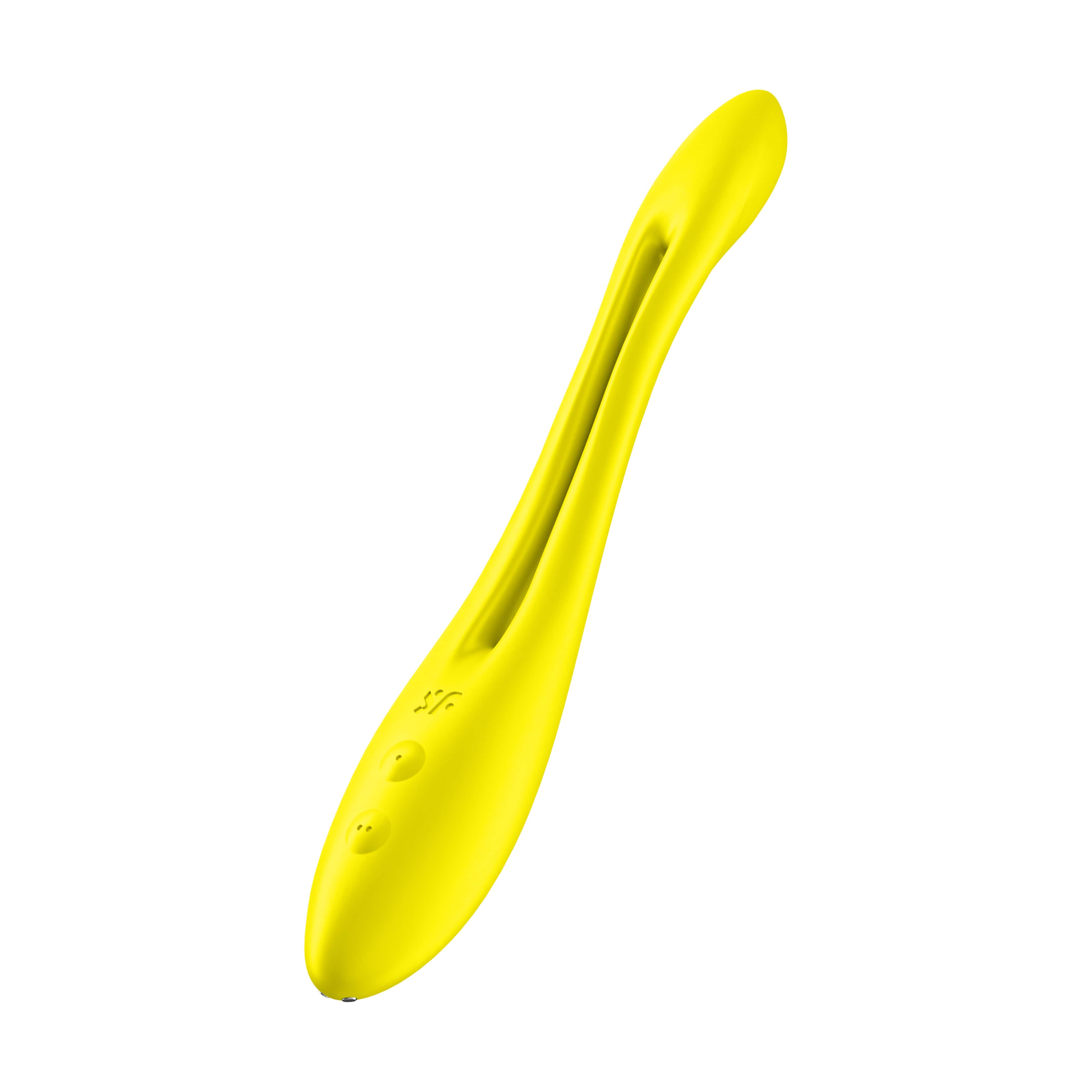 Satisfyer Elastic Game - akkus, flexibilis párvibrátor (sárga) kép