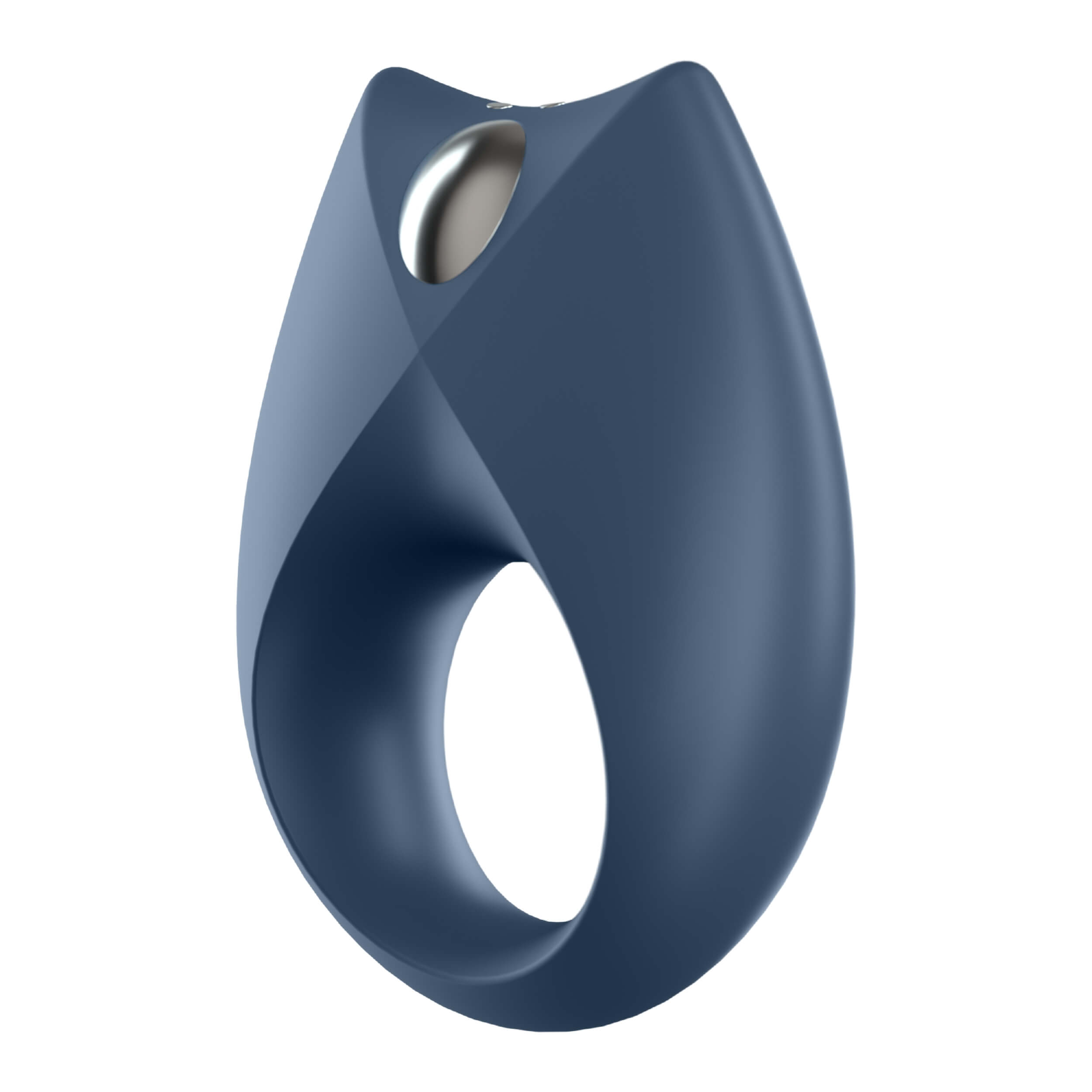 Satisfyer Royal One - okos, akkus, vízálló péniszgyűrű (kék) kép