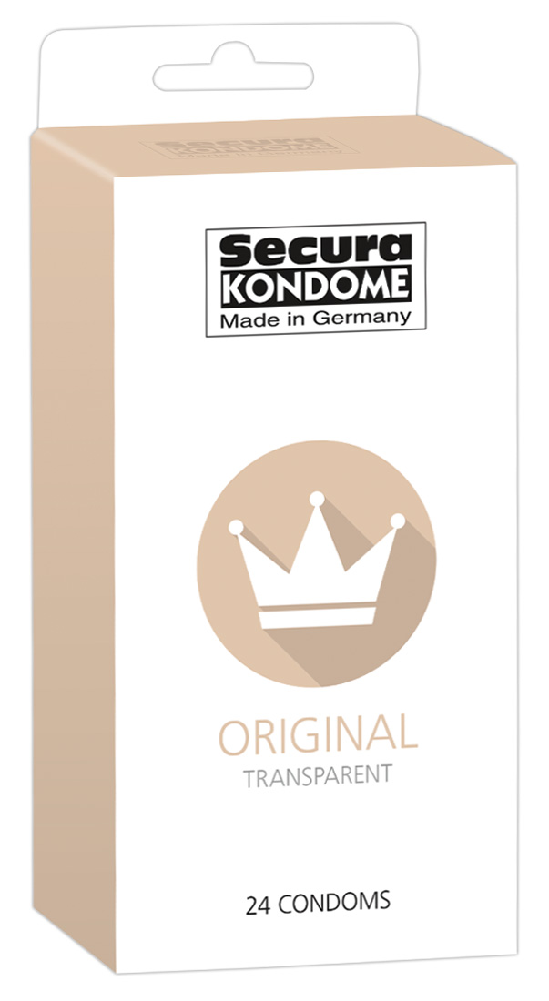 Secura Original - áttetsző óvszerek (24 db) kép
