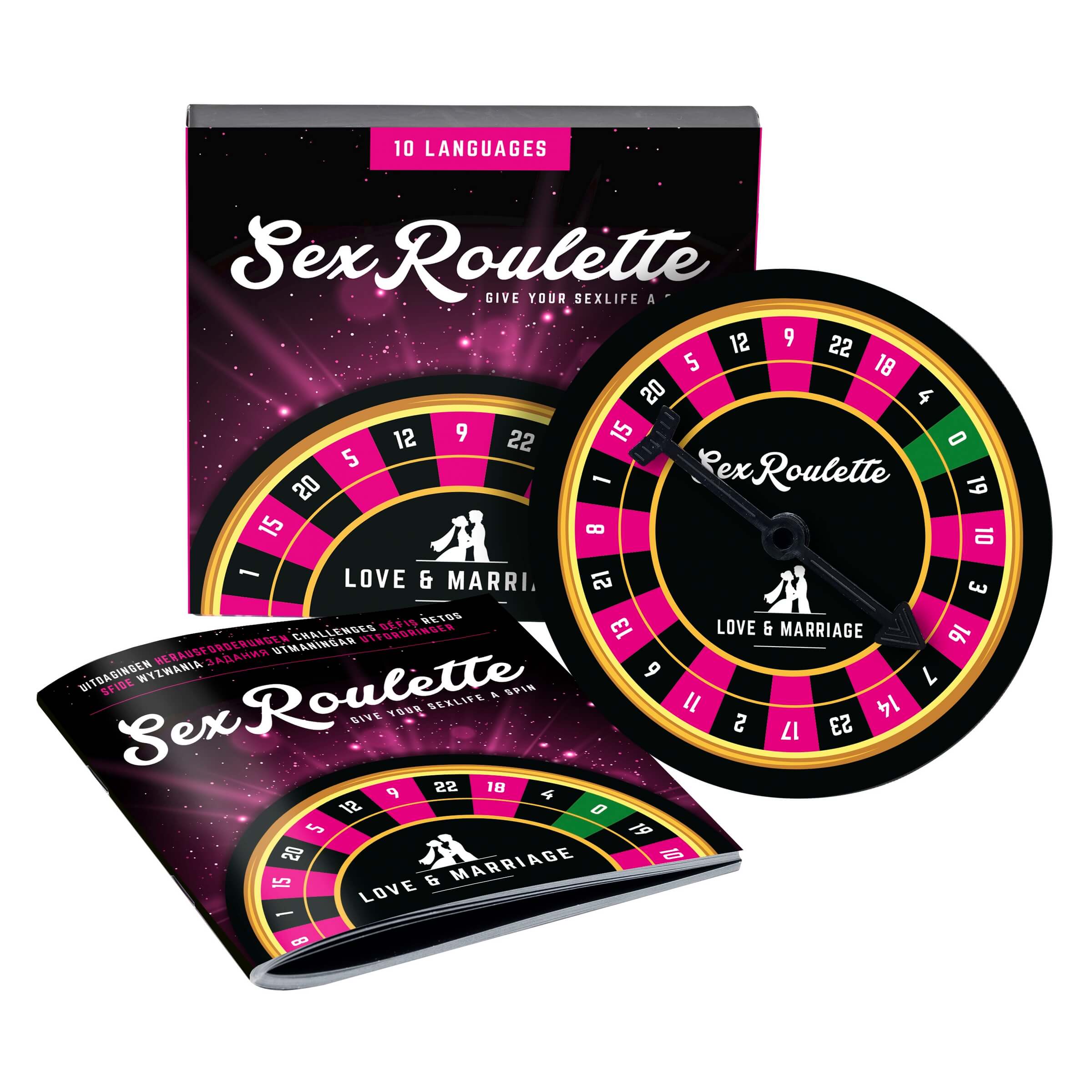Sex Roulette Love & Married - szex társasjáték (10 nyelven) kép
