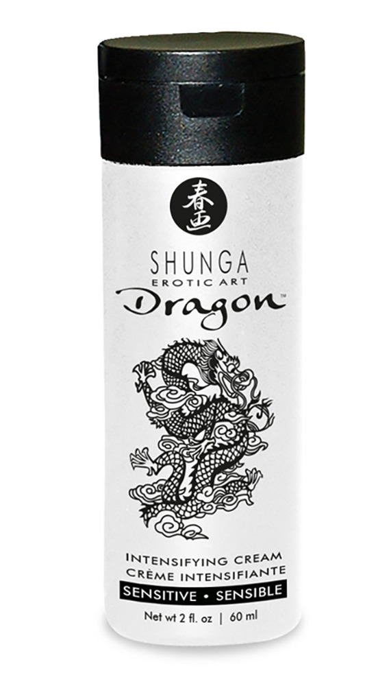 Shunga Dragon Sensitive - intim gél férfiaknak (60 ml) kép