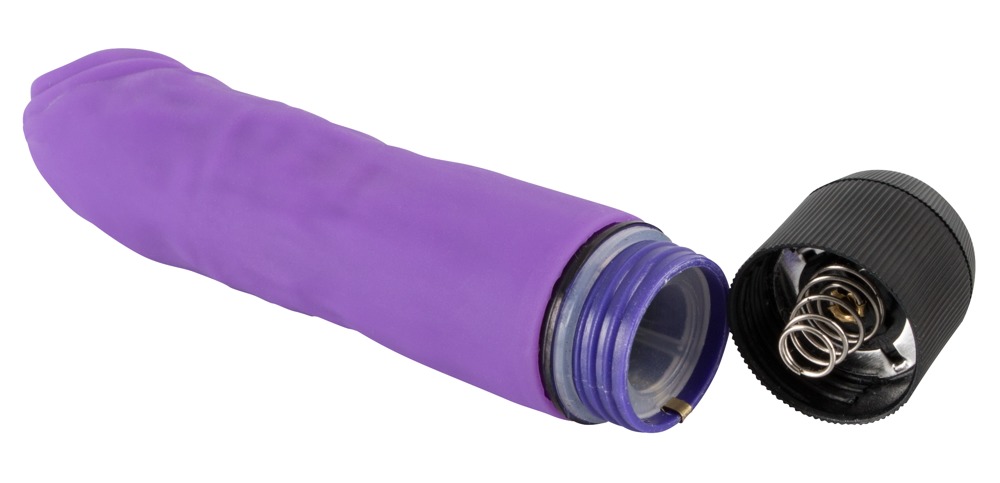 Silicone Lover - realisztikus vibrátor (lila) Vibrátorok (rezgő vibrátor) kép